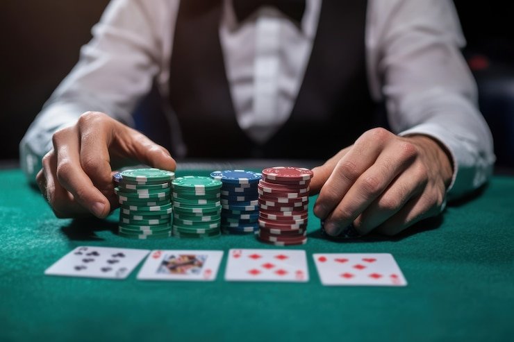 Antarmuka demo permainan di kokohoki menampilkan slot dengan saldo virtual dan tombol kontrol
